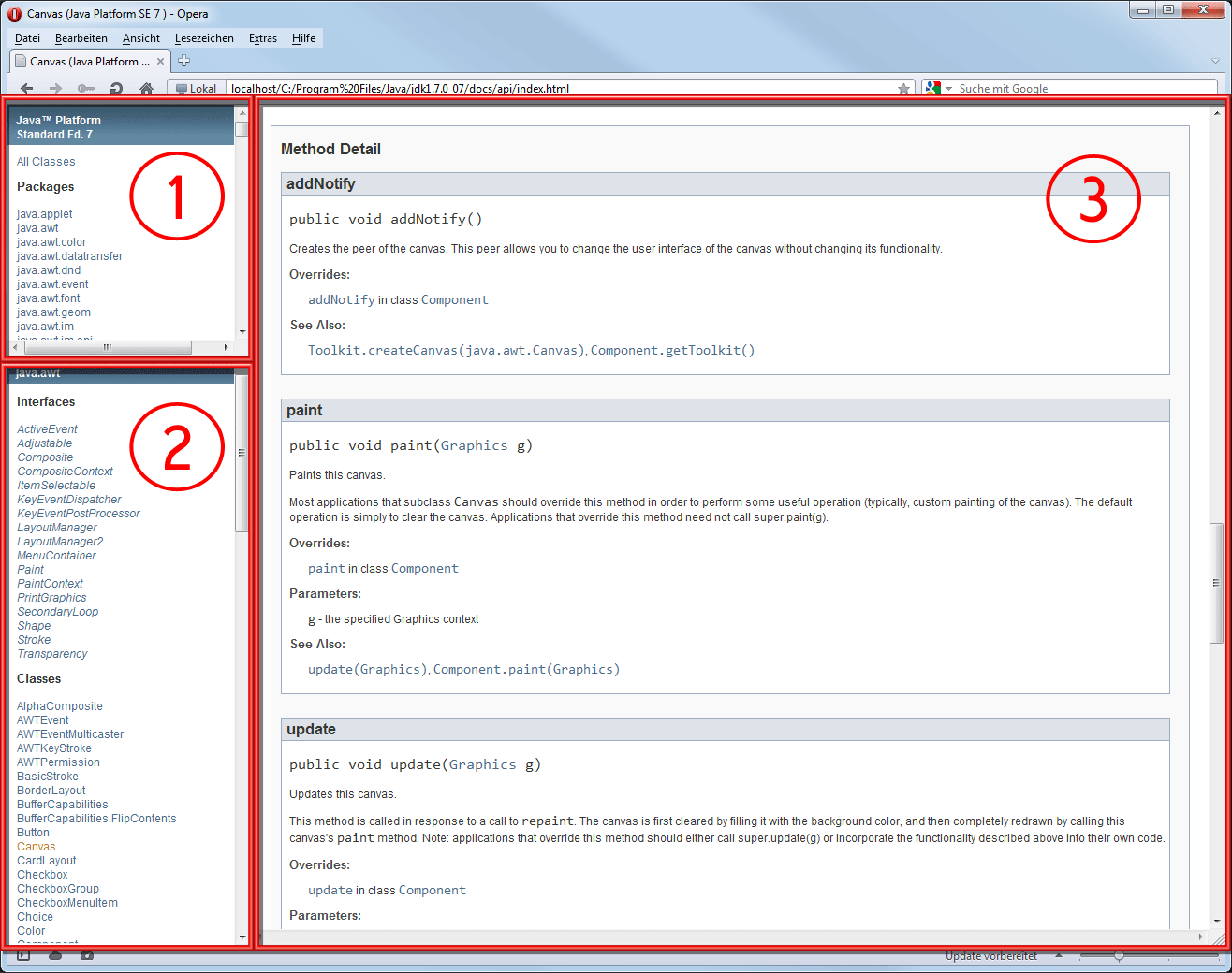 Java API-Dokumentation des JDK Java API-Dokumentation des JDK