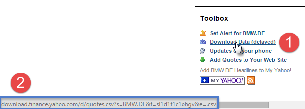 android finance csv