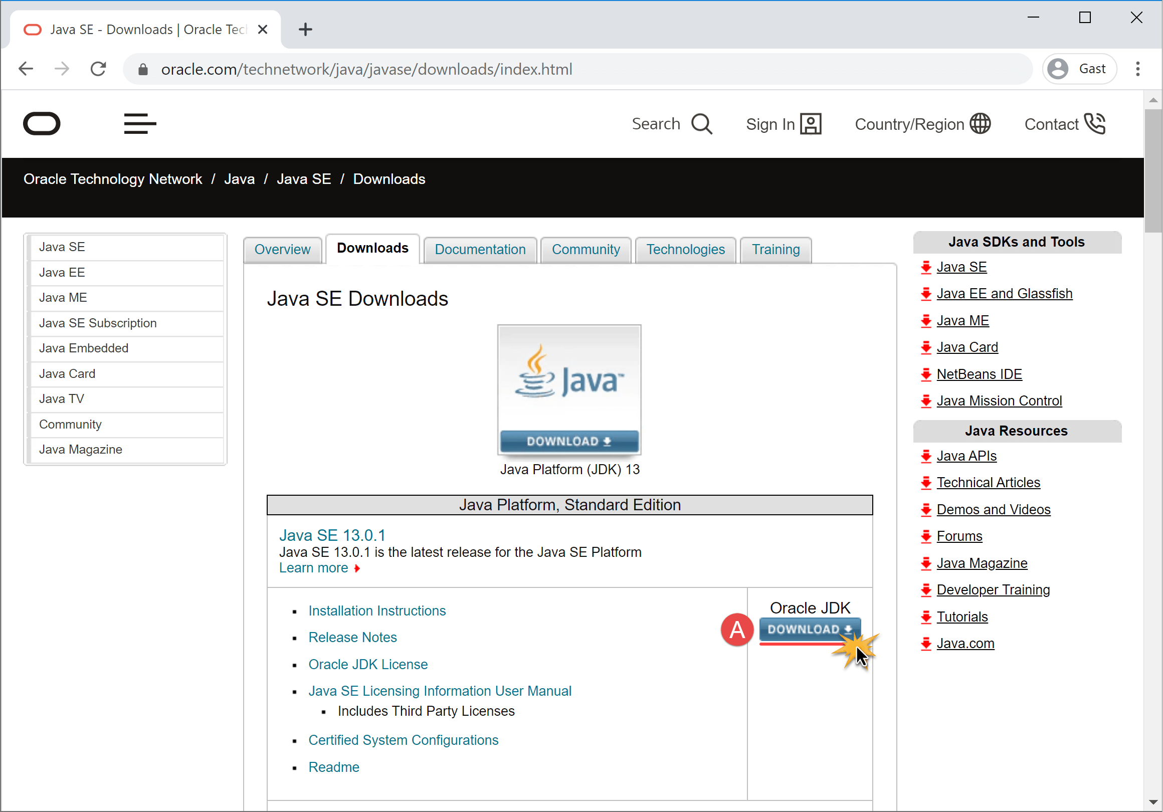 oracle_jdk_download_seite